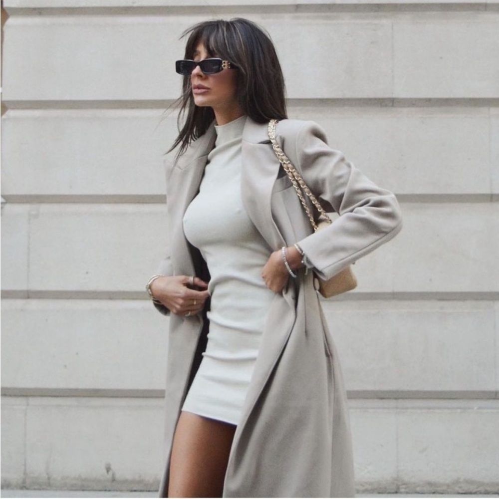 Zara Stretch Knit Dress NWT Medium - Picture 6 of 6